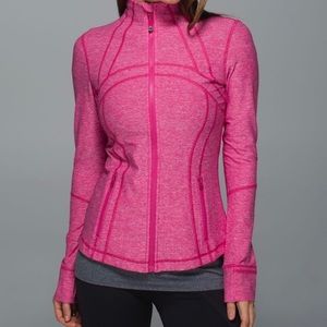 RARE! Lululemon Pink Heathered Define Jacket